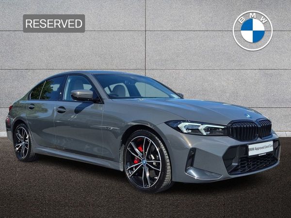 BMW 3-Series Saloon, Petrol Plug-in Hybrid, 2023, Grey