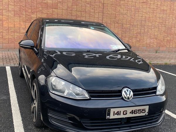 Volkswagen Golf Hatchback, Diesel, 2014, Black