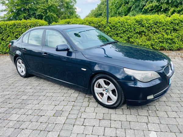 BMW 5-Series Saloon, Diesel, 2009, Black