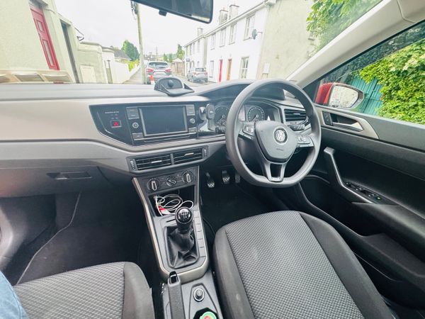 Volkswagen Polo Hatchback, Petrol, 2018, Orange