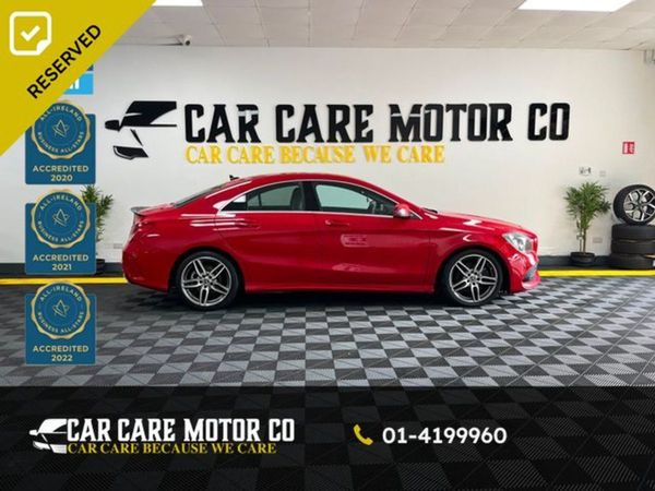 Mercedes-Benz CLA Saloon, Diesel, 2018, Red