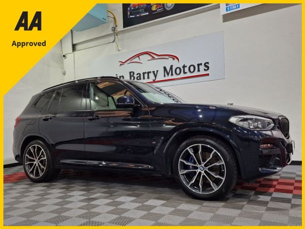 BMW X3 SUV, Petrol Plug-in Hybrid, 2021, Black