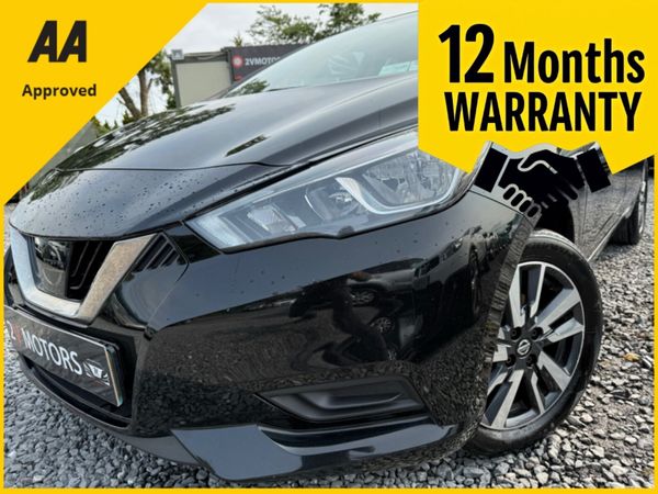 Nissan Micra Hatchback, Petrol, 2019, Black