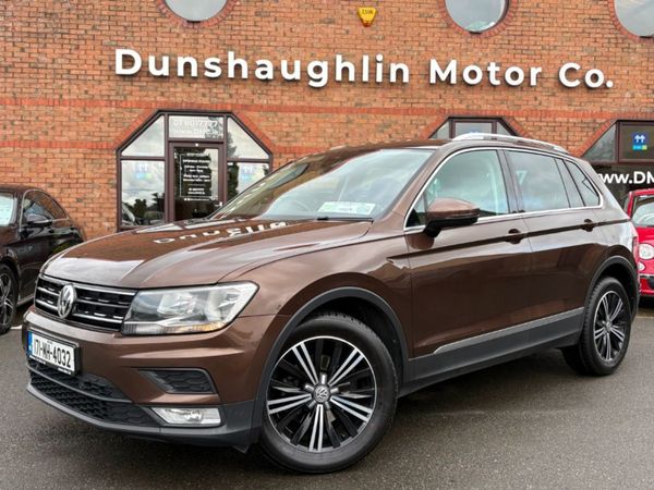 Volkswagen Tiguan SUV, Diesel, 2017, Brown