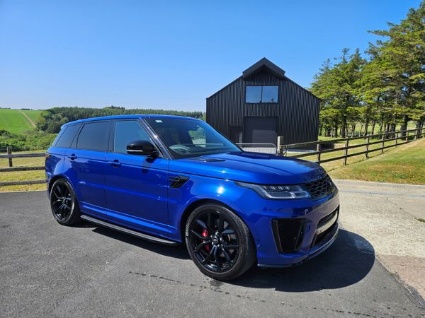 Land Rover Range Rover Sport SUV, Petrol, 2021, Blue