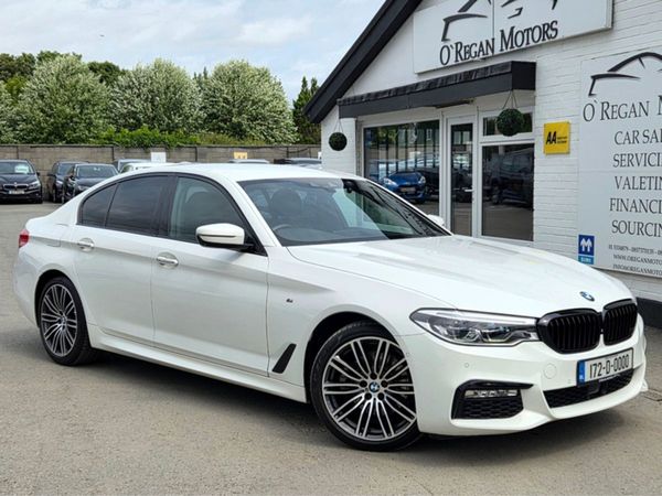 BMW 5-Series Saloon, Diesel, 2017, White