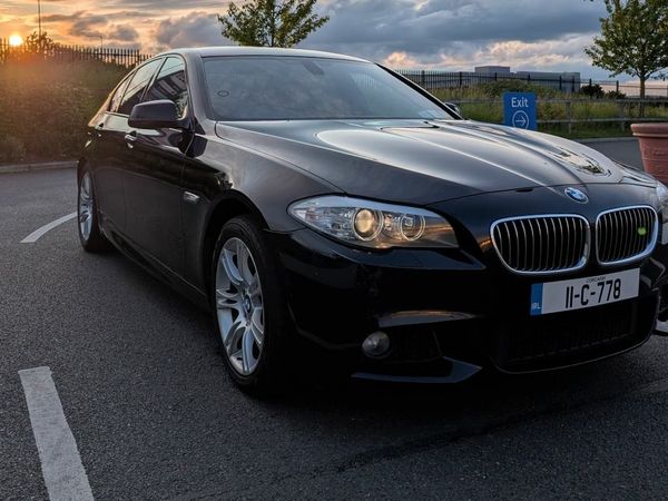 BMW 5-Series Saloon, Petrol, 2011, Black