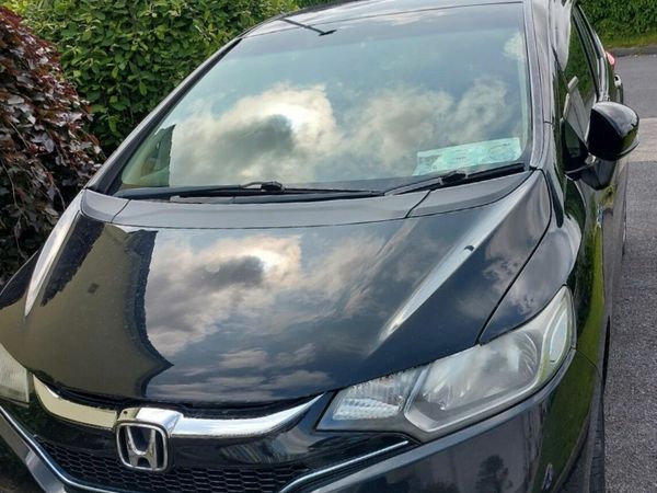 Honda Fit Hatchback, Petrol Hybrid, 2016, Black