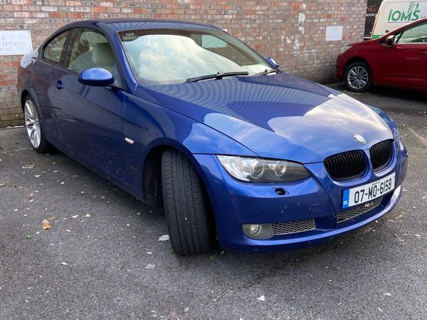 BMW 3-Series Coupe, Diesel, 2007, Blue