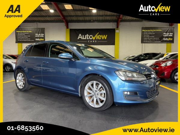 Volkswagen Golf Hatchback, Petrol, 2016, Blue