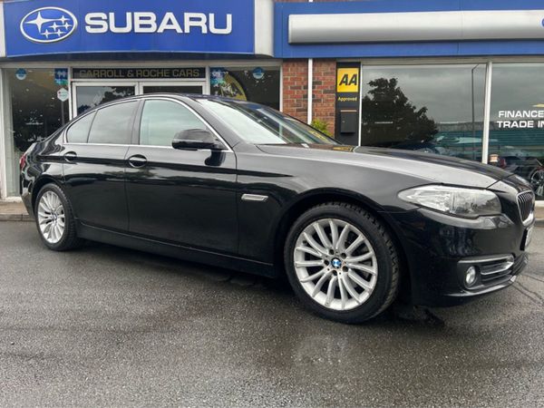 BMW 5-Series Saloon, Diesel, 2015, Black