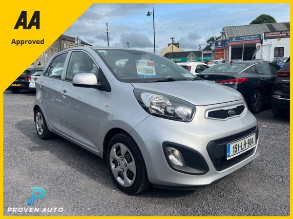 Kia Picanto Hatchback, Petrol, 2015, Silver