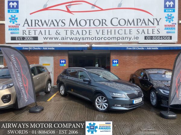 Skoda Superb Estate, Diesel, 2018, Grey