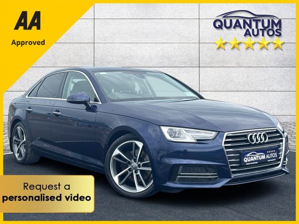 Audi A4 Saloon, Diesel, 2019, Blue