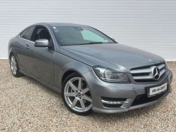 Mercedes-Benz C-Class Coupe, Diesel, 2015, Silver
