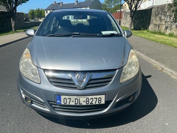 Vauxhall Corsa Hatchback, Petrol, 2007, Silver