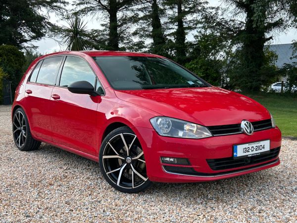 Volkswagen Golf Hatchback, Diesel, 2013, Red