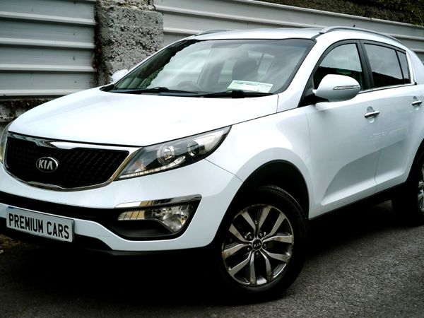 Kia Sportage SUV, Diesel, 2014, White