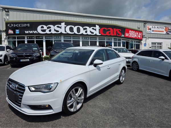Audi A3 Saloon, Petrol, 2015, White