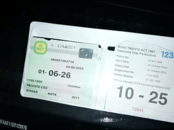 Nissan Note MPV, Petrol, 2011, Grey