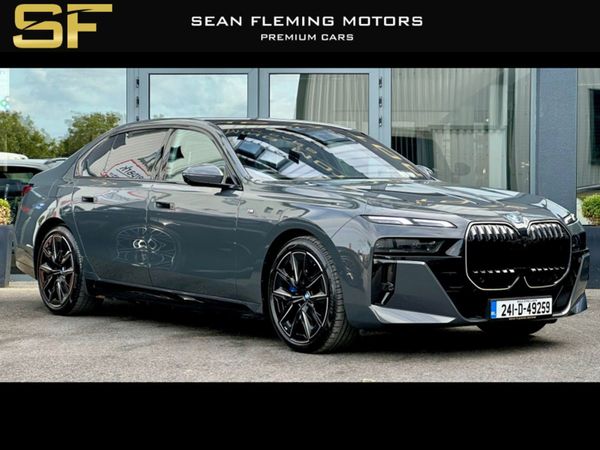 BMW 7-Series Saloon, Petrol Plug-in Hybrid, 2024, Grey