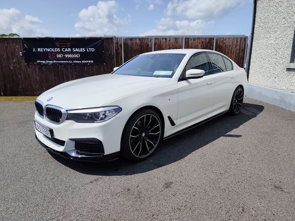 BMW 5-Series Saloon, Diesel, 2019, White