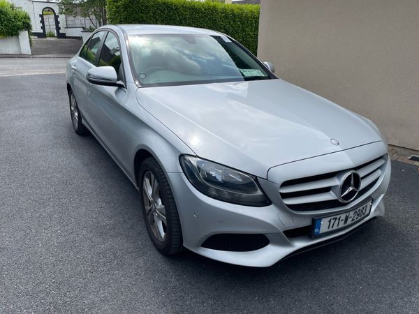 Mercedes-Benz C-Class Saloon, Diesel, 2017, Silver