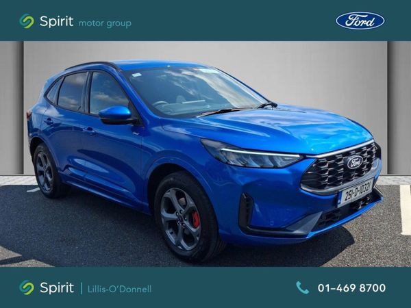 Ford Kuga SUV, Petrol Plug-in Hybrid, 2025, Blue