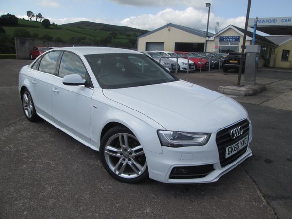Audi A4 Saloon, Diesel, 2015, White