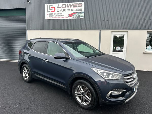 Hyundai Santa Fe SUV, Diesel, 2018, Blue