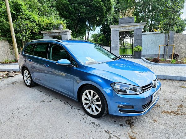 Volkswagen Golf Estate, Diesel, 2015, Blue