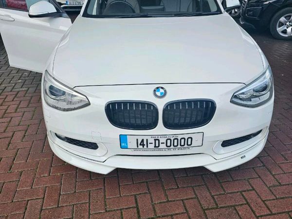 BMW 1-Series Hatchback, Petrol, 2014, White