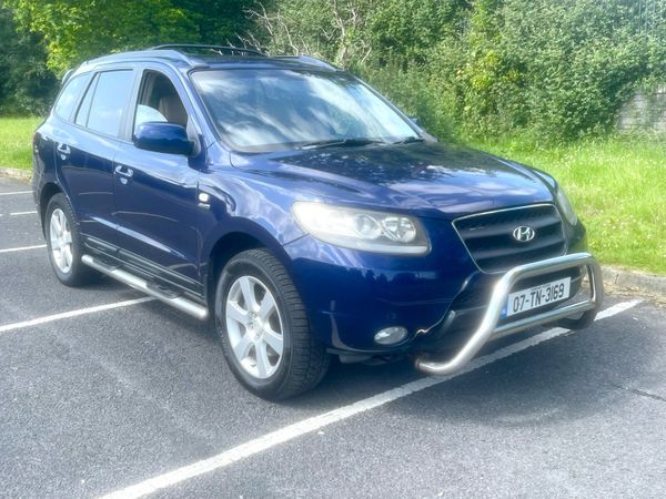 Hyundai Santa Fe SUV, Diesel, 2007, Blue