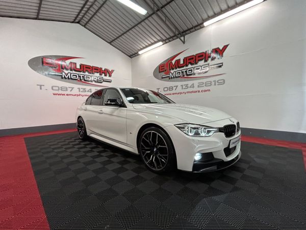 BMW 3-Series Saloon, Petrol Hybrid, 2018, White