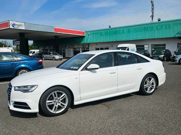 Audi A6 Saloon, Diesel, 2015, White