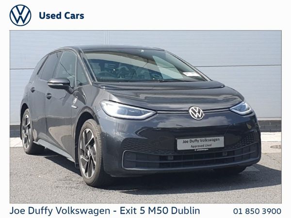Volkswagen ID.3 Hatchback, Electric, 2022, Grey