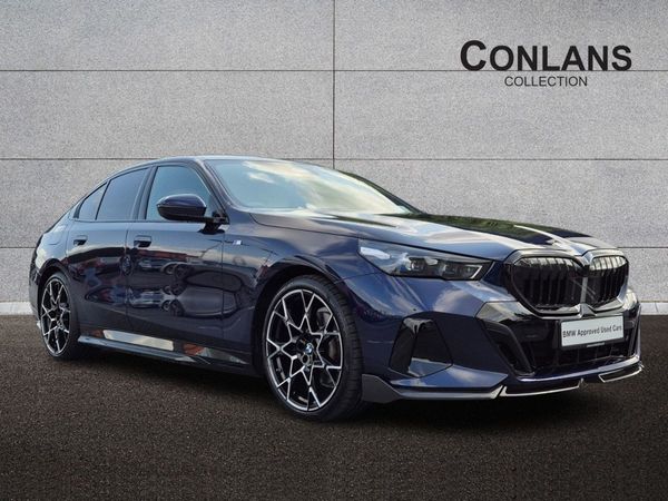 BMW 5-Series Saloon, Petrol Plug-in Hybrid, 2025, Blue