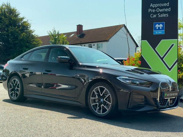 BMW i4 Hatchback, Electric, 2022, Black
