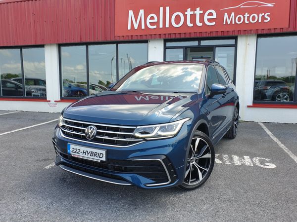 Volkswagen Tiguan SUV, Petrol Hybrid, 2022, Blue