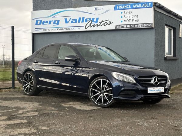 Mercedes-Benz C-Class Saloon, Diesel, 2015, Blue