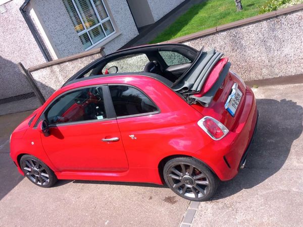 Abarth 500 Convertible, Petrol, 2011, Red