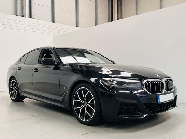 BMW 5-Series Saloon, Diesel, 2021, Black