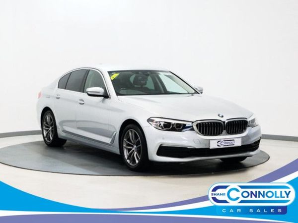 BMW 5-Series Saloon, Diesel, 2019, Silver
