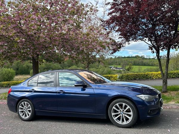 BMW 3-Series Saloon, Diesel, 2017, Blue