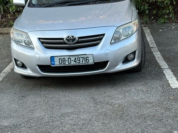 Toyota Corolla Saloon, Petrol, 2008, Silver