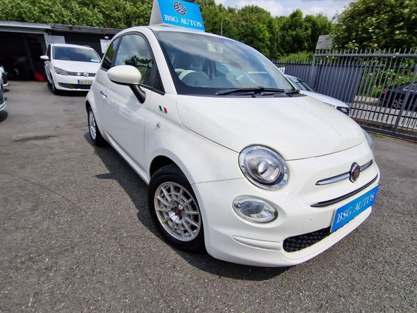 Fiat 500 Hatchback, Petrol, 2017, White