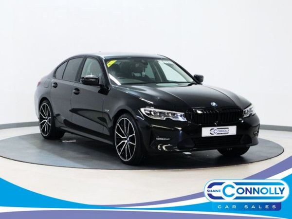 BMW 3-Series Saloon, Petrol Hybrid, 2022, Black