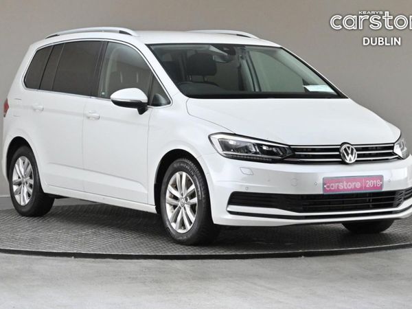 Volkswagen Touran MPV, Petrol, 2018, White