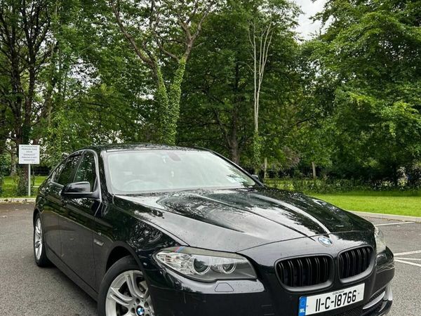 BMW 5-Series Saloon, Diesel, 2011, Black