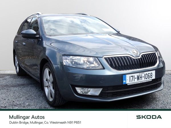 Skoda Octavia Estate, Diesel, 2017, Grey